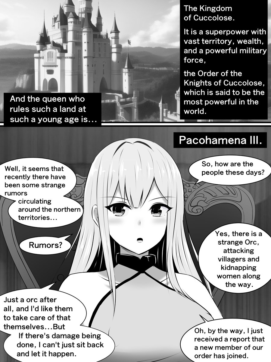 Cuccolose Female Knights vs. Mysterious Seeding Orc !
The story of the members of the world's most powerful Kukkorose female knight order, who are defeated one after another by a mysterious seeded uncle orc, who sends them a letter of immediate degradation and defeat acme.