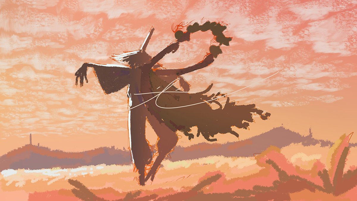 「仮色きめ 」|一芒🐇🎍のイラスト