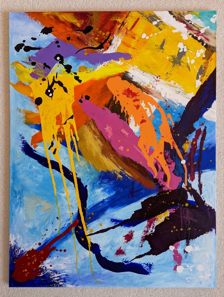 GallerieLorentz's tweet photo. Kleckern. Abstract acrylic painting on 30" x 40" canvas.
#kleckern #abstractart #abstractpainting #abstractartist #abstractpaintingsforsale #artsaturday #artoftheday #artgallery #artdaily #artlovers #acrylicenergy #acrylmalerei #acrylicpainting #originalart #originalpainting https://t.co/6R2mCvmCag