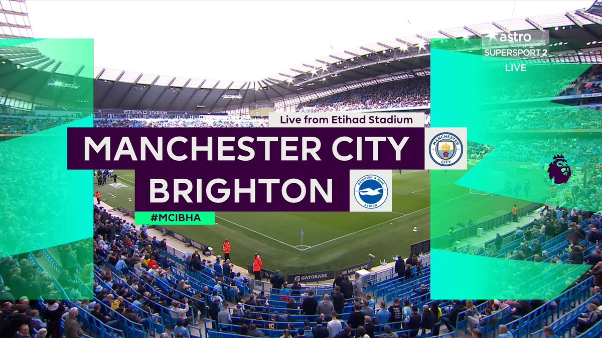 Full match: Manchester City vs Brighton & Hove Albion