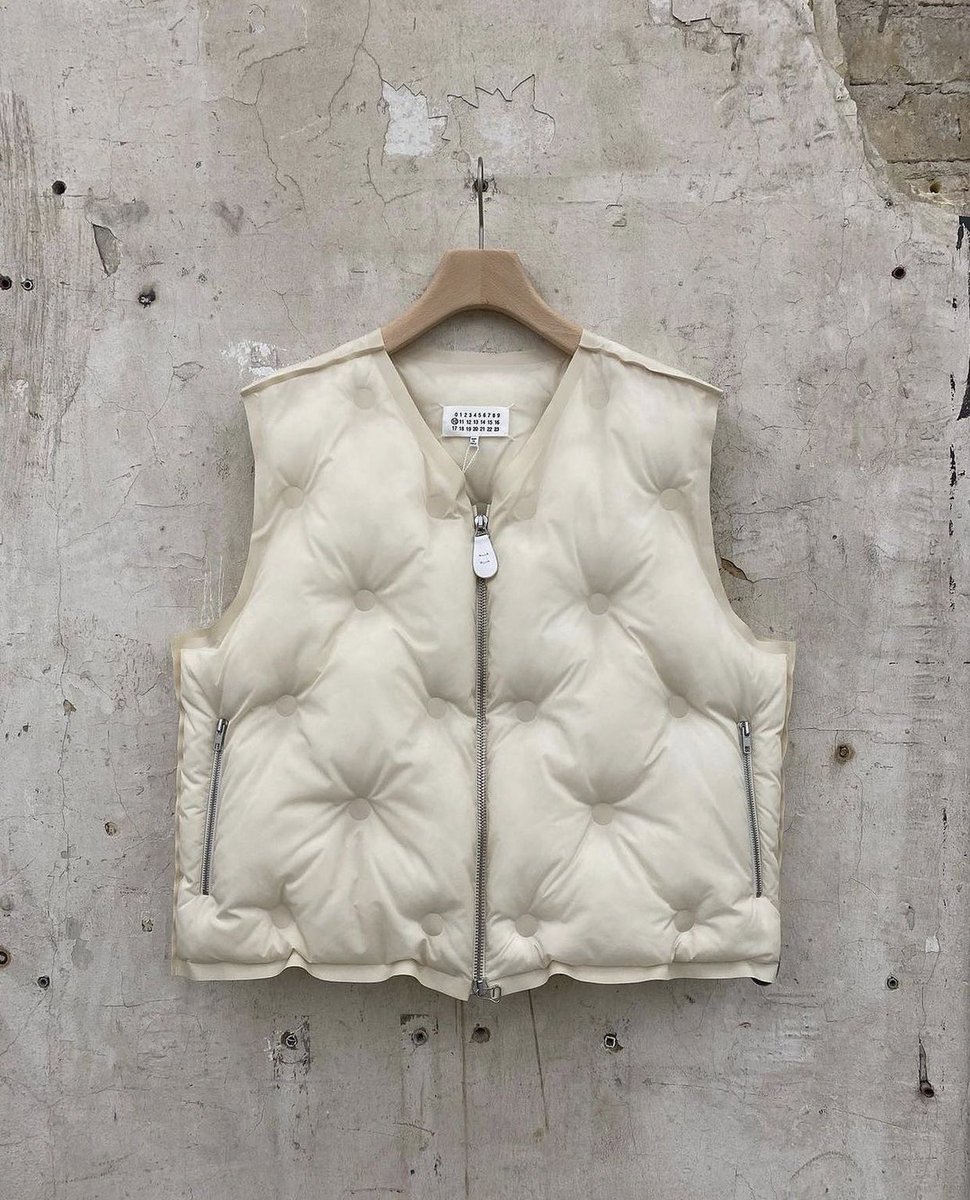 Maison Margiela Quilted Puffer Vest!🖤