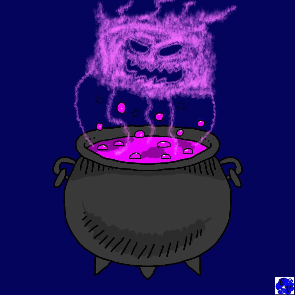 CloudValentino's tweet photo. #Cloudtober Art Day 22
There’s something bubbling in this cauldron. https://t.co/v5xzM6CAkv