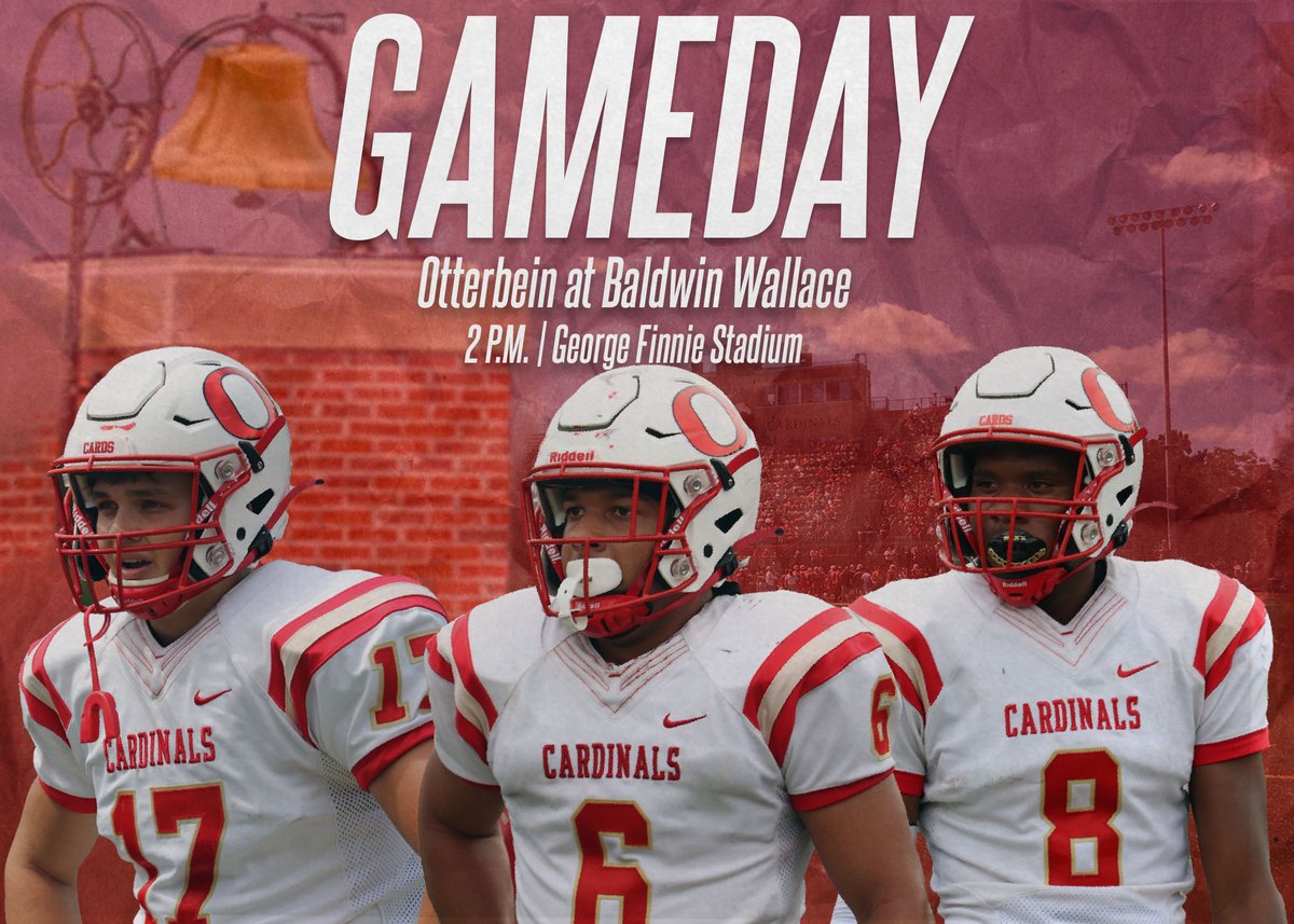 GAMEDAY!!! Otterbein at Baldwin Wallace | 2 PM #WeAre