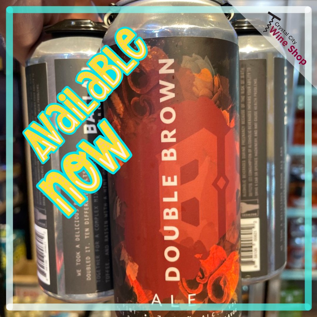 CrystalCityWine's tweet photo. More great new #VaCraftBeer in stock! @balladbrewing brings the 🔥 with a #DoubleBrown for the #fall ... a perfect beer for enjoying around the #fire 🏕️ #camping

#craftbeer #crystalcitywine #autumn #coolweather #outdoors #cozy #halloween #wintervibes #octoberfun https://t.co/0q3tw35z5F