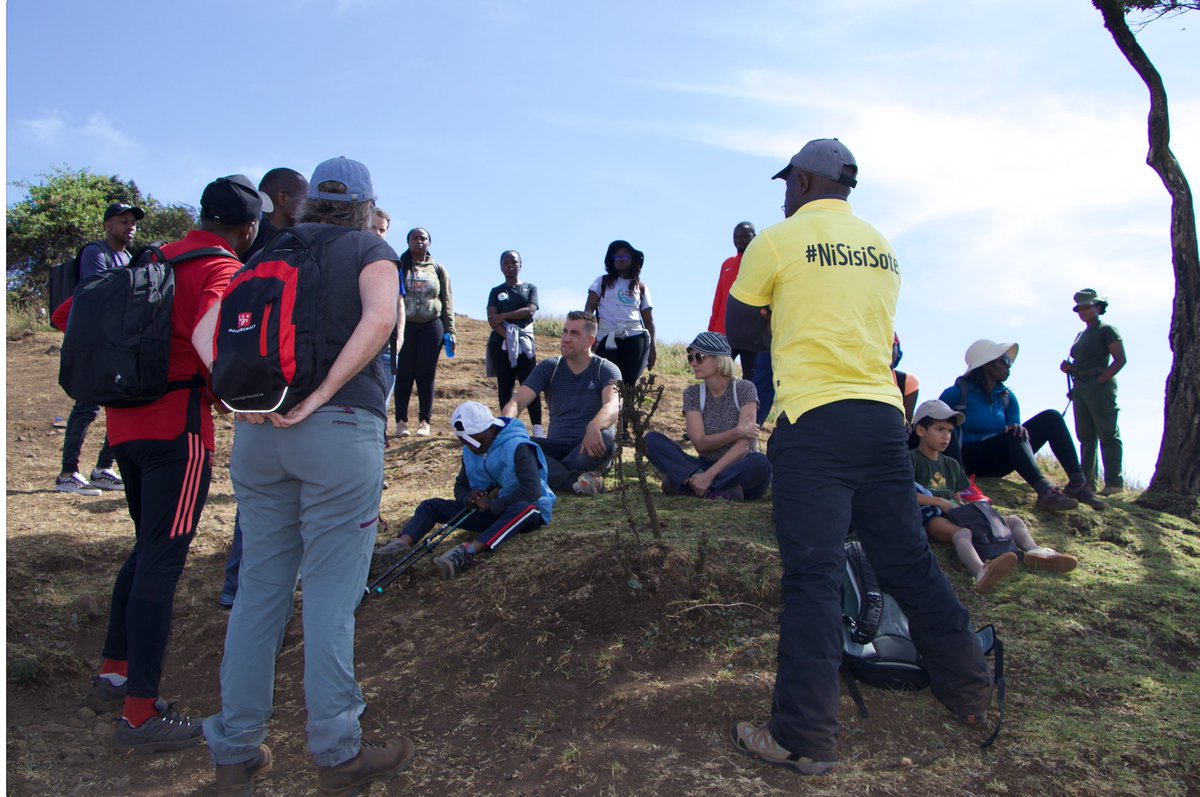 WWF_Kenya's tweet photo. A BIG Thank You to the hikers who turned up for our second #PandaTrek! 

Every step you took today in the 8km trek in Ngong Hills counts for nature. 

Your contribution will help reverse nature loss through #KeepKenyaBreathing campaign, an initiative to bring back our green. https://t.co/XLtD4vs8zb
