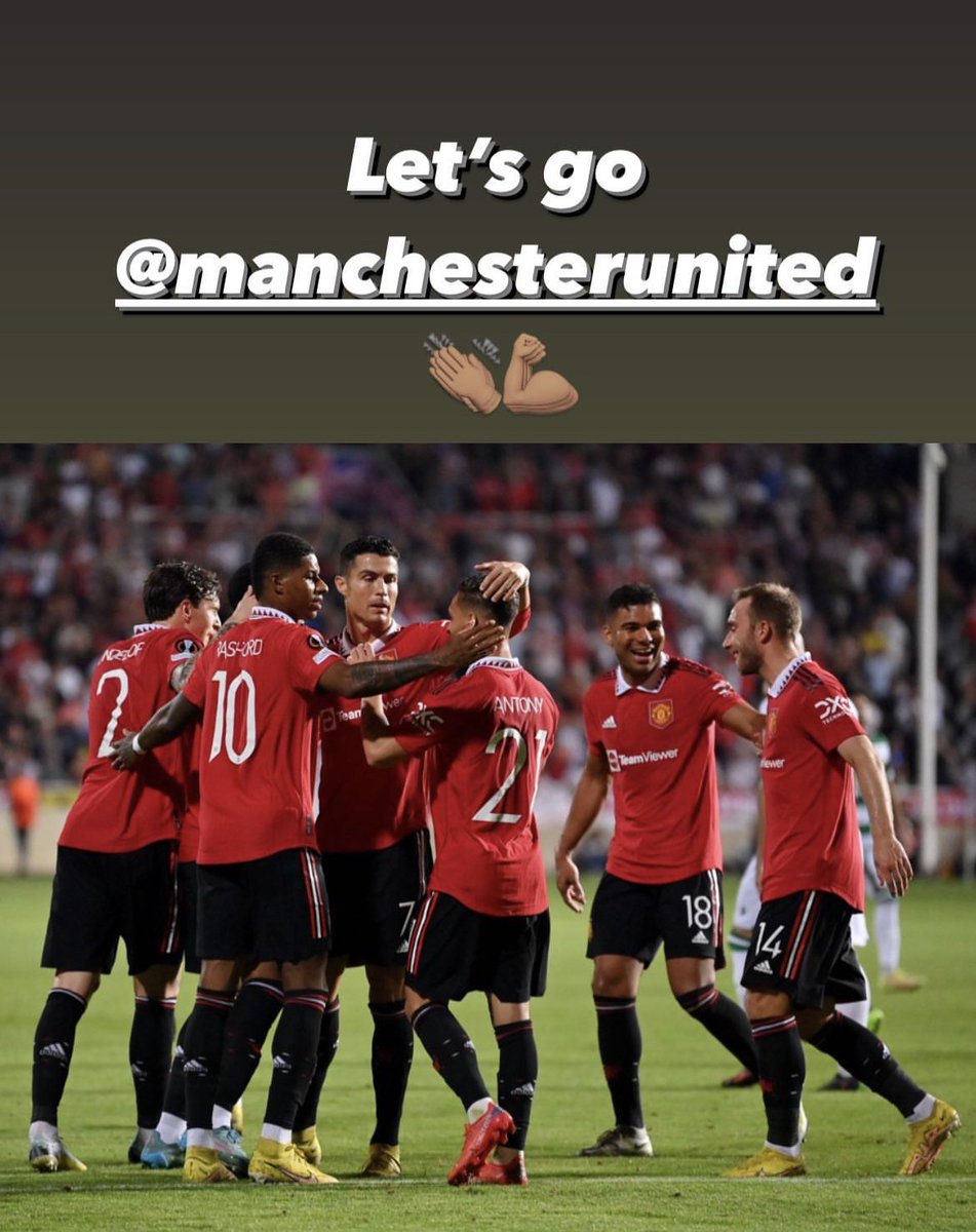HarCorRED's tweet photo. ๐พ๐ช @Cristiano on I/G: "Let's go @manchesterunited ๐๐พ๐ช๐พ๐พ๐ช
@ManUtd l #MMUFC
#PremierLeague
#CHEMUN https://t.co/U5bhmflmrG