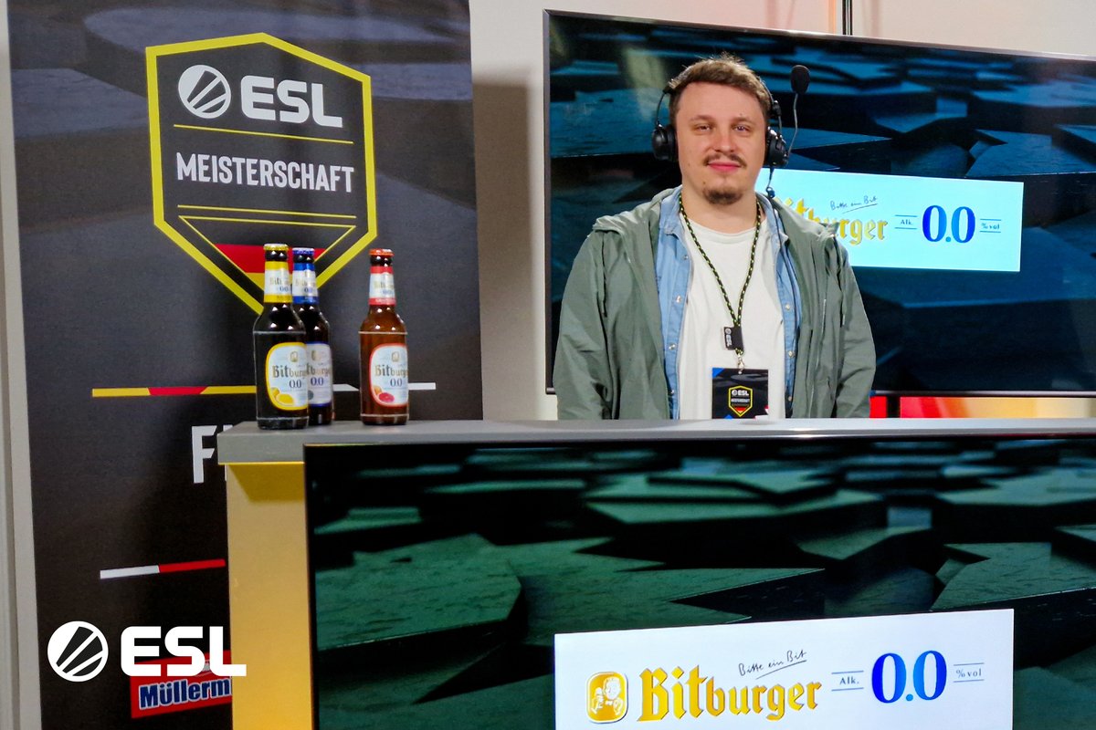 ESL Germany (@eslgermany) on Twitter photo ᵂᴱᴿᴮᵁᴺᴳ
Damit unsere Caster beim Kommentieren keinen trockenen Hals bekommen, steht genug <a href="/bitburger00/">bitburger00</a> bereit! 👌
Die #Warcraft3 Finals könnt ihr bei <a href="/Back2Warcraft/">Back2Warcraft</a> verfolgen. 🔥
📺 twitch.tv/Back2Warcraft
#ESLMeisterschaft #BitburgerNullKommaNull #ImmerEinBitFrischer ᵂᴱᴿᴮᵁᴺᴳ
Damit unsere Caster beim Kommentieren keinen trockenen Hals bekommen, steht genug <a href="/bitburger00/">bitburger00</a> bereit! 👌
Die #Warcraft3 Finals könnt ihr bei <a href="/Back2Warcraft/">Back2Warcraft</a> verfolgen. 🔥
📺 twitch.tv/Back2Warcraft
#ESLMeisterschaft #BitburgerNullKommaNull #ImmerEinBitFrischer