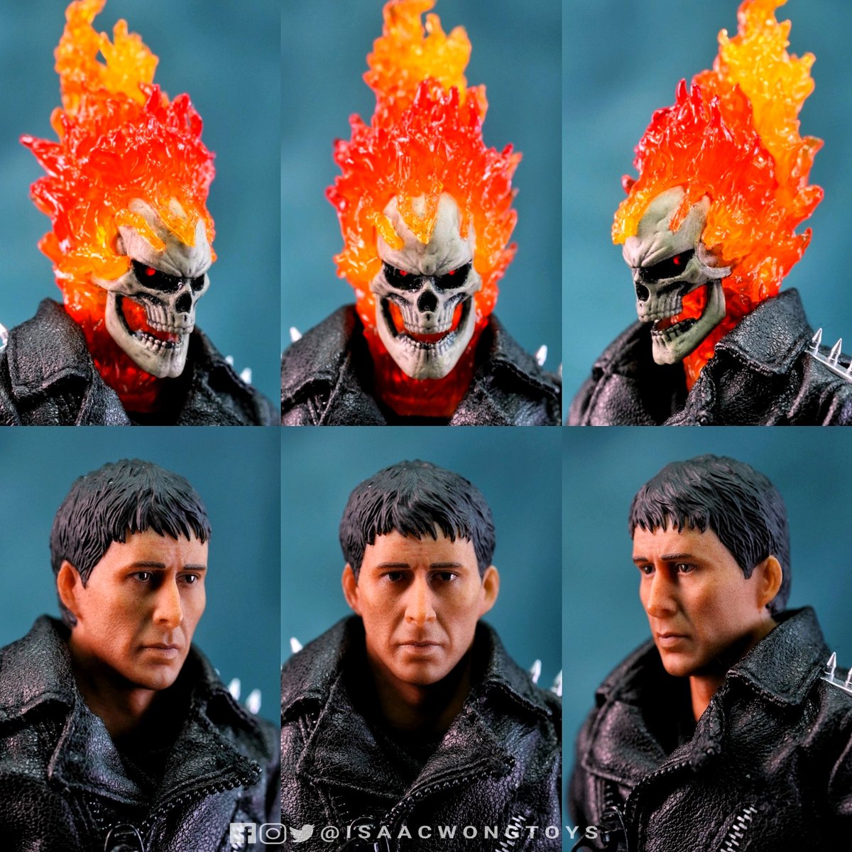 isaacwongtoys's tweet photo. [PW Toys] 1/12 Ghost Rider (Movie ver) + Hell Cycle + Platform Base 
ゴーストライダー 🔥💀🛵

Full Review on my Facebook Page:
https://t.co/8rNwXy6RQx

#pwtoys #ghostrider #Marvel #hellcycle #ゴーストライダー #SHF #SHFiguarts #marvellegends #mafex #mezco  #IsaacWongToys https://t.co/IBgVgefL6u