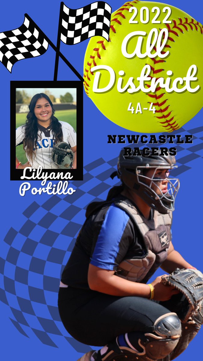 RacerCroz's tweet photo. 🥎🏁💙Congrats to our All District honorees! 💙🏁🥎
💙Aubree Ferguson - Defensive Player of the Year
💙Lily Portillo 
💙Vanessa Portillo 
💙Brooklyn Lyles 
💙Meredith Strange
💙Lexie Lovelace
Honorable Mention:
💙Cortni Smith
💙Addi McCann https://t.co/0uLU716xFF