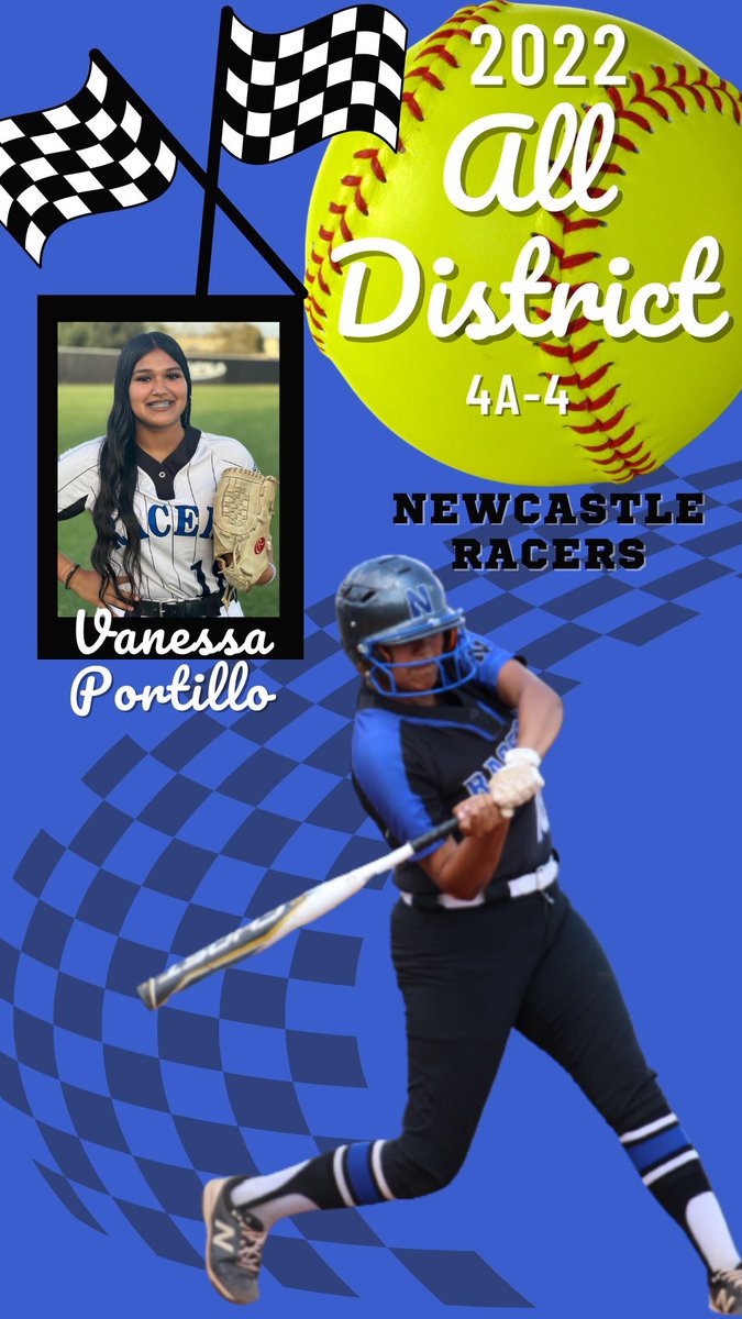 RacerCroz's tweet photo. 🥎🏁💙Congrats to our All District honorees! 💙🏁🥎
💙Aubree Ferguson - Defensive Player of the Year
💙Lily Portillo 
💙Vanessa Portillo 
💙Brooklyn Lyles 
💙Meredith Strange
💙Lexie Lovelace
Honorable Mention:
💙Cortni Smith
💙Addi McCann https://t.co/0uLU716xFF