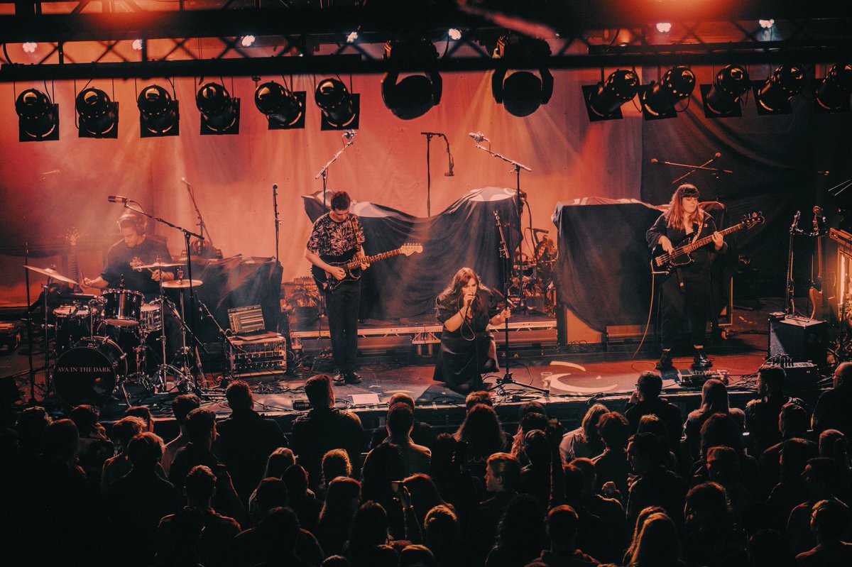 Loveeeeeely review of our set supporting The Amazons from @TheGryphonLeeds 🎸🫶🏻 
📸 mwvisual 

 : Link to full review in comments