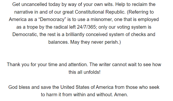 This week I got a disturbing e-mail from someone I've worked with who seemed normal enough but I guess recently decided to reveal they're a secret fascist, and there needs to be a scream-laugh-cry emoji. Please vote in this election. Please.