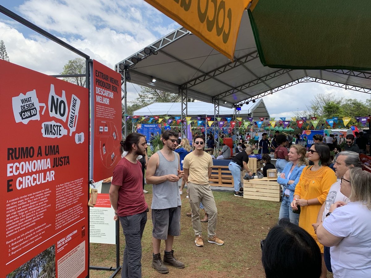 jvrodrigues70's tweet photo. Visita o stand do Design e Economia Circular no Festival Internacional de Inovação Social curadoria @wdcdbrDas 10h às 20h no Parque do Ibirapuera, auditorio - @NLinBrasil #whatdesigncando #cultura 
#MakeitCircularChallenge #SaoPaulo https://t.co/oKvP4rp8es