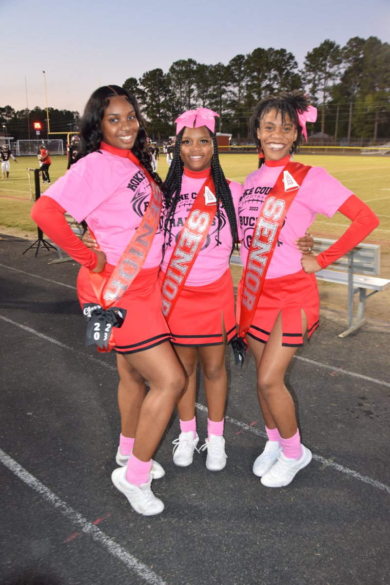 HokeCoSchools's tweet photo. Hoke County High School celebrated Football, Cross Country, Marching Band, and Cheerleading Seniors last night.  We are so proud of our Class of 2023 members and all their accomplishments on the field, in the classroom, and in the community!  #AlwaysABuck #BuckPride https://t.co/e0tZntkgry