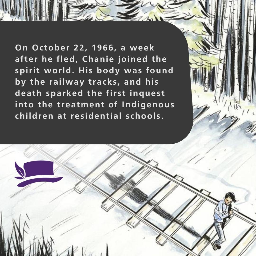 Today marks 56 years since Chanie Wenjack's passing. Swipe to learn more about Chanie and how you can honour his legacy. 

downiewenjack.ca/our-work/secre…