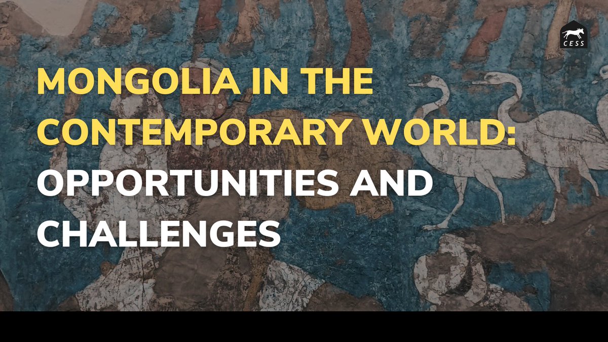What are Mongolia’s challenges &amp; opportunities today? Join <a href="/chakarsm/">Melissa Chakars</a> on digital library resources, international investment arbitration, Chinese cultural centers &amp; policy shifts with <a href="/michaelalake/">Michael Allen Lake</a>, Elizabeth Gartley, Tumenbayar Tserentulga, James R. Baugh &amp;Ambassador Joseph Lake