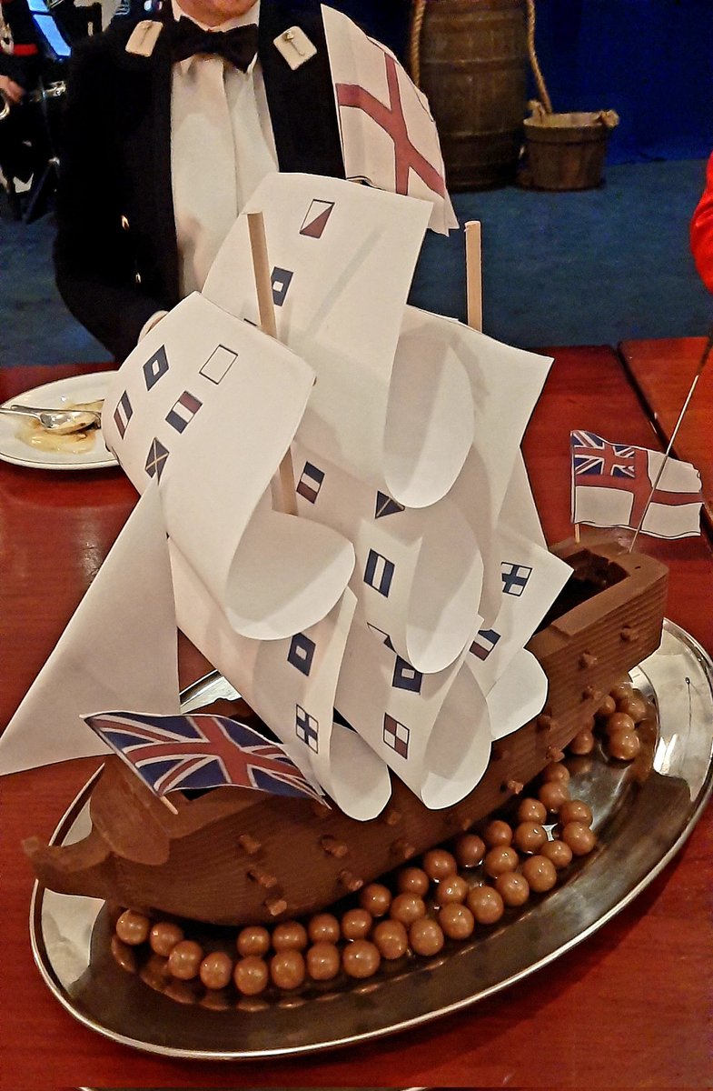 Colonel Adjutant General's Corps (@worthy_down) on Twitter photo Chocolate galleons, malteser cannonballs, sea shanties & a tot of rum; brilliant Trafalgar Night in Worthy Down <a href="/DSLAWorthy_Down/">DSLA</a> <a href="/CO_FSTW/">DCLPA-FSTW</a> <a href="/RoyalNavy/">Royal Navy</a> Chocolate galleons, malteser cannonballs, sea shanties & a tot of rum; brilliant Trafalgar Night in Worthy Down <a href="/DSLAWorthy_Down/">DSLA</a> <a href="/CO_FSTW/">DCLPA-FSTW</a> <a href="/RoyalNavy/">Royal Navy</a>