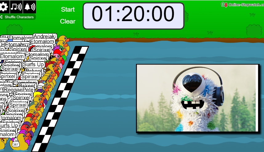 SnuggleBudsNFTs's tweet photo. We are about to start a 492 Duck Race. One hour. Winner gets a Snuggle Buddies Unleashed #SnugglesUnleashed #wensnuggle

Join the space https://t.co/cZ3ED9EBAy

Join the discord
https://t.co/i3xvuBGHBG

Could this be a record @GWR ? https://t.co/GEF9qmyS9P