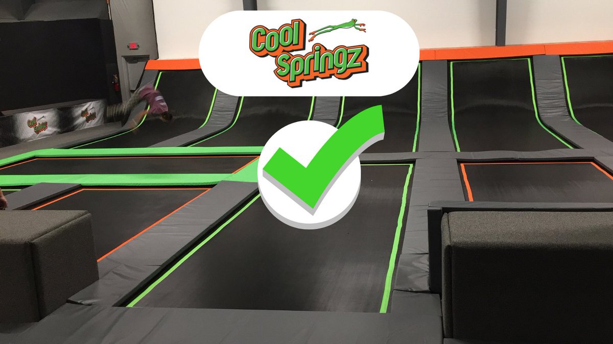 CoolSpringz's tweet photo. Kids are not allowed at your gym but you can come to their gym! Cool Springz is a great workout for the entire family! #CoolSpringz #LocallyOwned #funfamilyfitness https://t.co/LmomPupc5j
