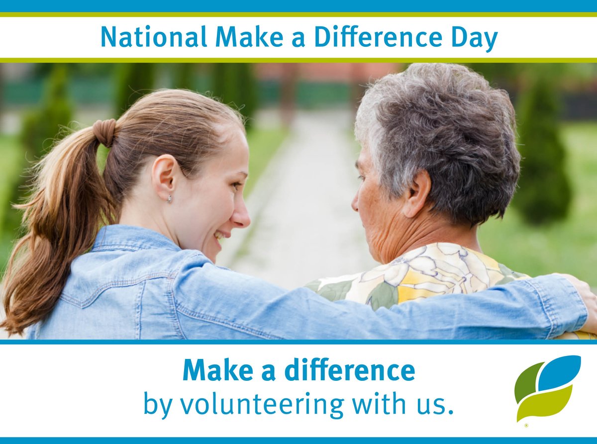 OhiosHospiceMC's tweet photo. Today is #MakeADifferenceDay, a time to look at ways to make a difference in and around your community. One way to positively impact your community is by volunteering. Click here to learn about volunteer opportunities at Ohio’s Hospice of Miami County: https://t.co/TtTdnD7YUh https://t.co/pNpHgJ88Vt