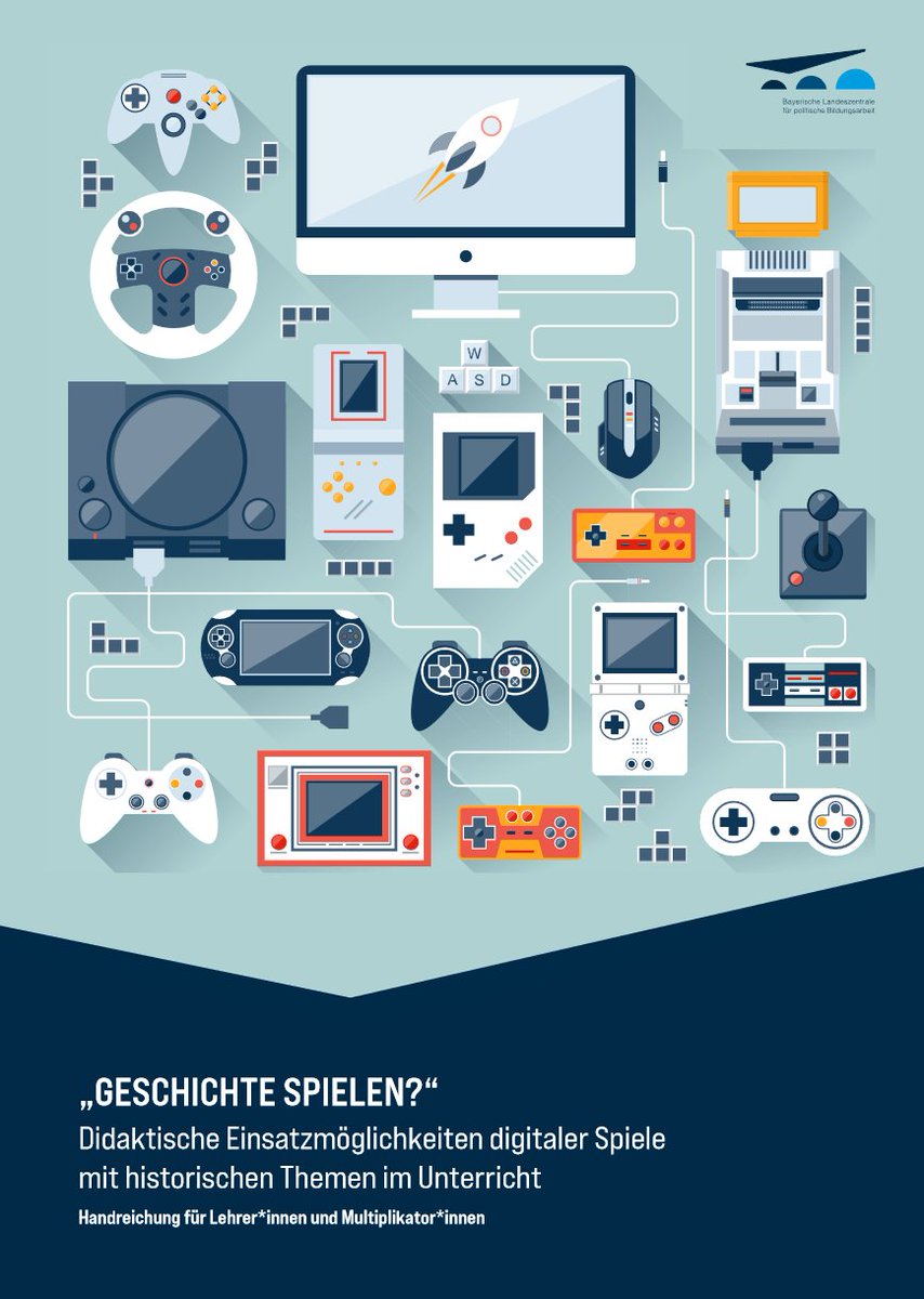 Zusammen mit @PatrickLenz11 habe ich eine Handreichung für die <a href="/lz_bayern/">Landeszentrale f. politische Bildungsarbeit Bayern</a> entwickelt, um digitale Spiele im Unterricht zu historisch-politischen Themen einzusetzen. Ihr könnt sie hier downloaden 1/2:
blz.bayern.de/quotgeschichte…