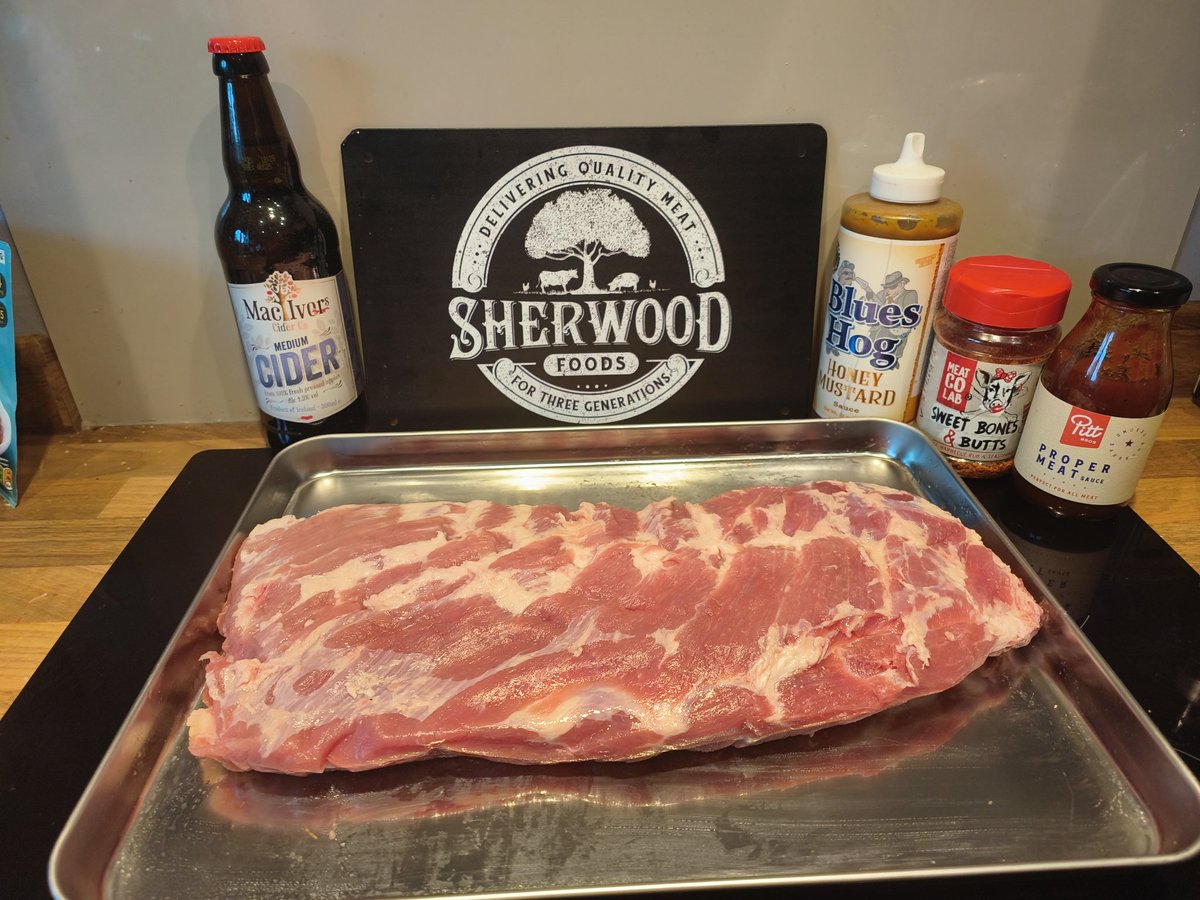 ChristineADale's tweet photo. Ribs for the Austin Grand Prix today cooked with @MacIvorsCider spritz and bath #f1food @SherwoodFoods1 st Louis cut https://t.co/ukSrSuflGL
