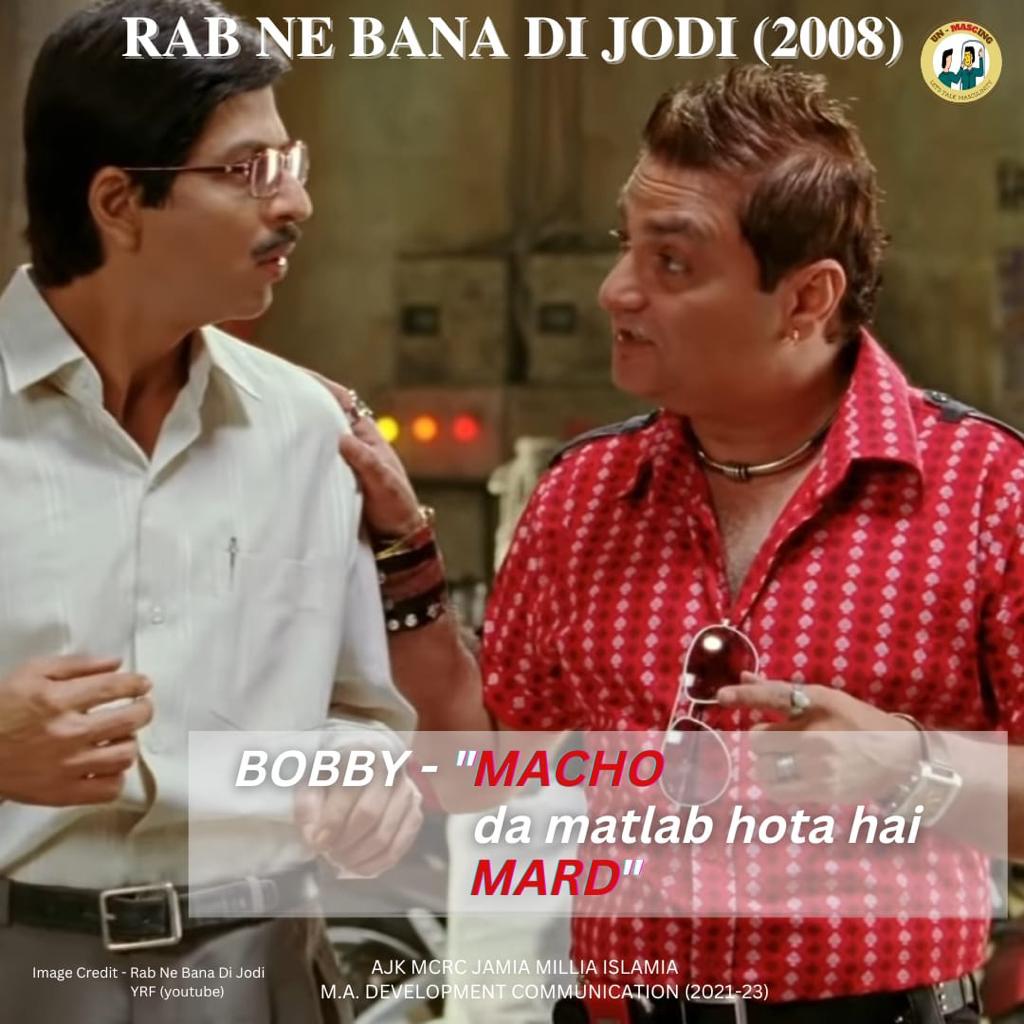 un_mascing's tweet photo. "Mard ko dard nahi hota"
"Kyu, wo insaan nahi hote?" 
Let's take a look at few of the dialogues our beloved movies have brought to us which have strengthened the stereotypical notions.
#masculinity #unmascing #toxicmasculinity #unlearn #detox #breakingstereotypes #mentalheath https://t.co/kBo6tYMjwh