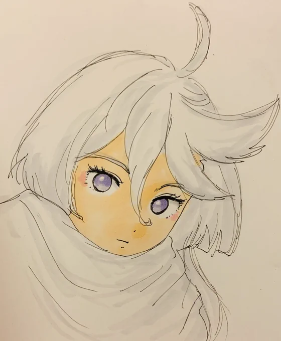 明日ですな…相方の方も巻いてみた(≧▽≦)おやすみ…世界…(¦ꃩ[▓▓]|)彡 サッ 