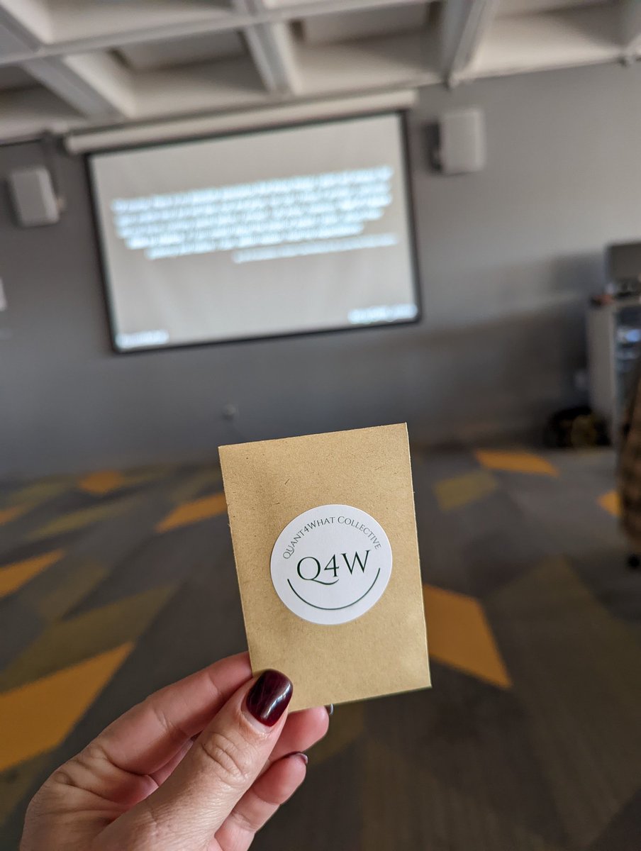 HMccambly's tweet photo. A beautiful gift from @c_mackevicius to the #quant4what collective. We're planting, sowing, and growing here. https://t.co/5dNc9u1s6R