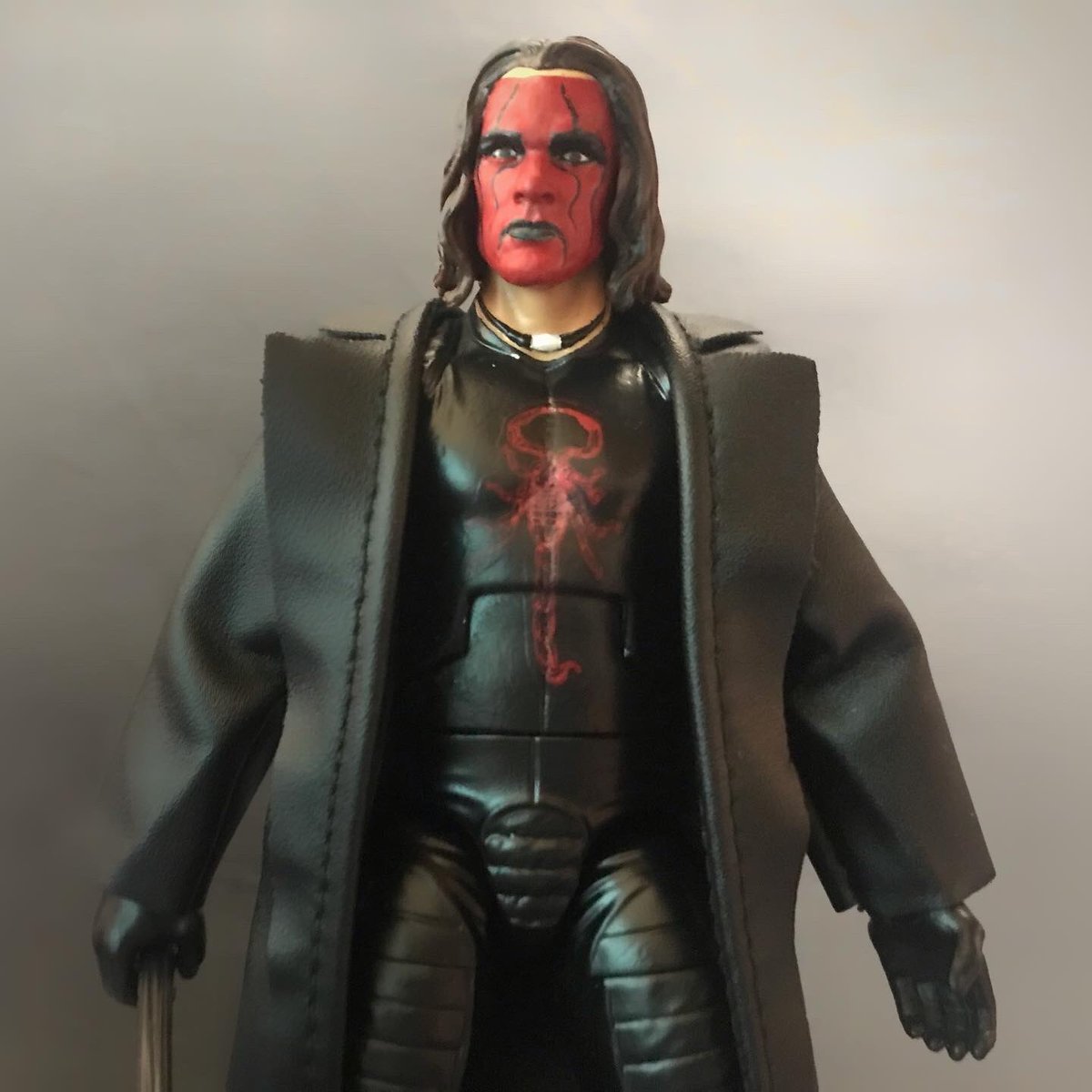 TurboToys_'s tweet photo. It’s Sting!! #toys #toysrus #toystory #toystoryland #toy #toyphotography #toysnaps #toyscollection #toysofinstagram #toyslagram #toyunion #wwe #wwemattel #mattelelitesquad #mattelelite #wwecustom #actionfigures #customactionfigures #wweelitesquad #sting #wcw #aew https://t.co/OAPhthBsgn