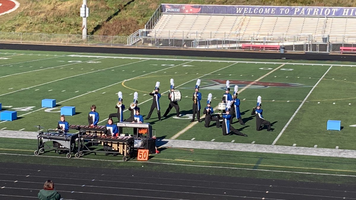 Assessment is underway!  Tuscarora kicks it off with a great performance.