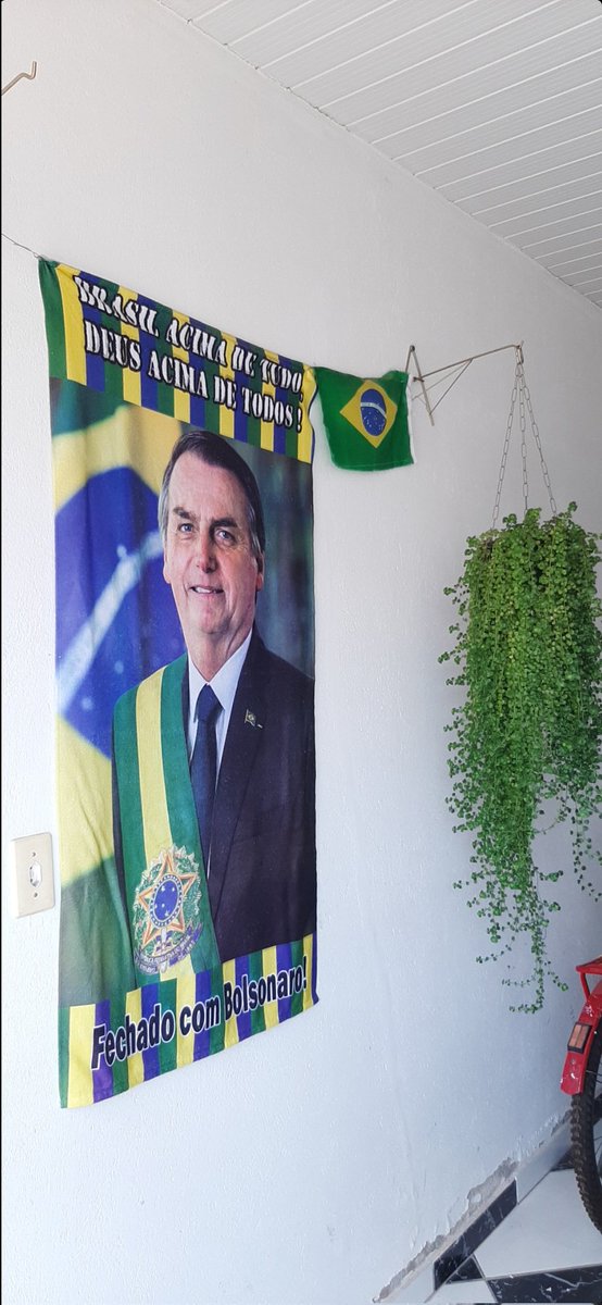 Na minha casa é bolsonaro 22. Euclides da Cunha, Bahia.