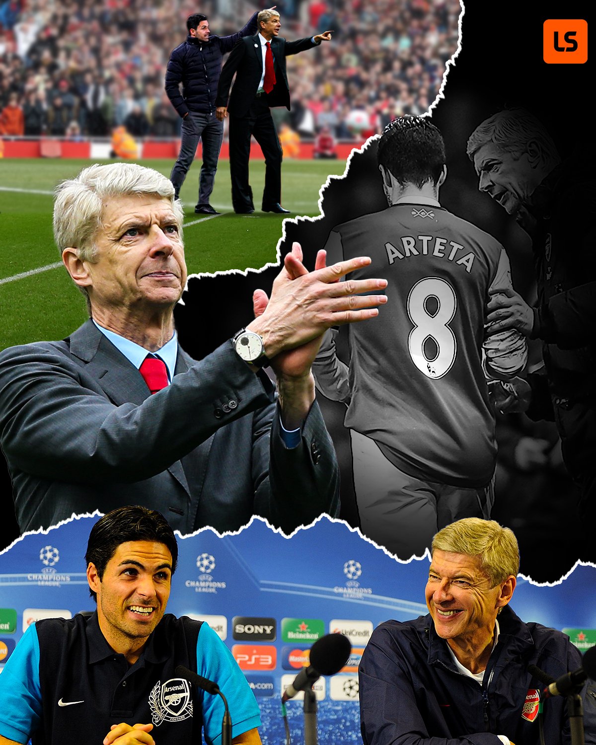 Unlike Alex Ferguson, Arsene Wenger actually gave us a worthy successor in Arteta.. Merci Arsene. Happy birthday. 