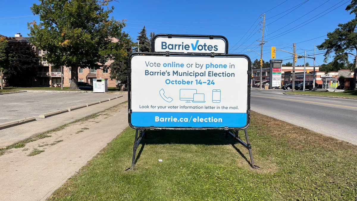 Have you voted yet? Voting in the #BarrieElection closes Mon, Oct 24 @ 8pm! barrie.ca/election #BarrieVotes