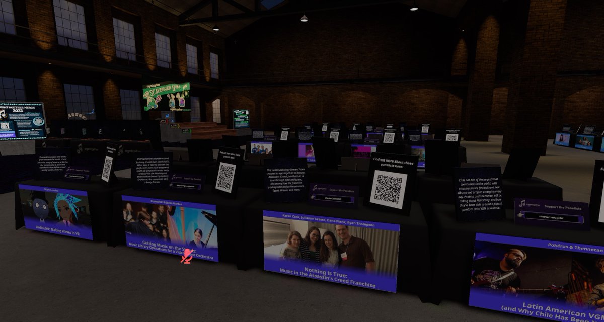 BardicKnowledge's tweet photo. Check out the virtual booth that was made on our behalf for #vgmtogether! https://t.co/OmFCSyFCQv