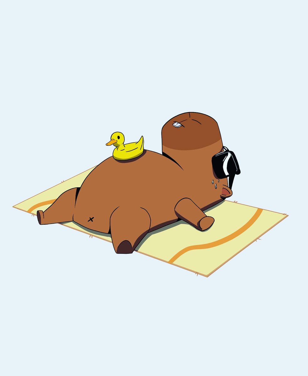 losnakdudu's tweet photo. Kleytu, a capivara🐿️☀️ https://t.co/aABp5ArllU