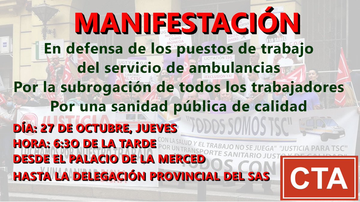 RobinHo47469768's tweet photo. Otra manifestación!!!!  Esto no va a parar hasta que la plataforma compruebe toda la documentación y acepte que SSGA no está cumpliendo  no los pliegos por los que ganó la licitación. Piratas y sinvergüenzas!!!!!!!! 
@HospInfantaMarg @SaludAPCordoba 
@mjesusbotella @jesusraguirre https://t.co/eE7v2YWieL