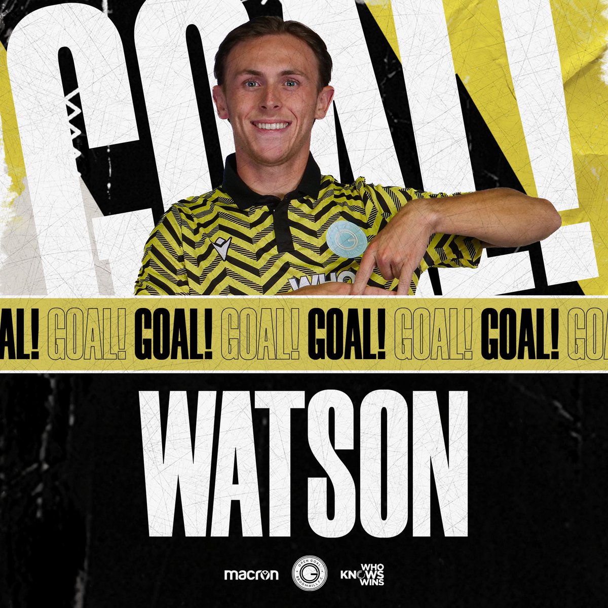 GOOOOOOAAAALLLL!!! ⚽️

A smart finish from Broque Watson puts us 1-0 up!

Buckie Thistle 0️⃣ - 1️⃣ Open Goal Broomhill FC (10 mins)