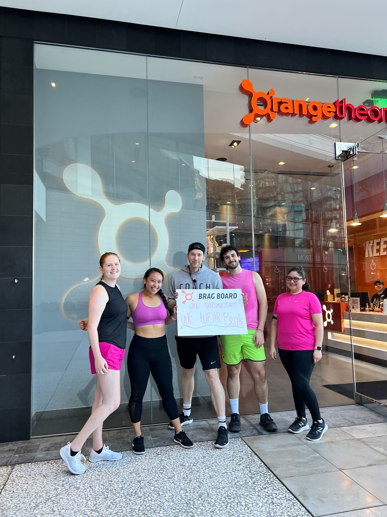KickinCancer's tweet photo. A big thank you to Team @Orangetheory Fitness and @OrangeTheoryLA as they join us for the 20th Anniversary of #KickinCancer! Throughout the month of October, they have hosted numerous charitable fitness events in support of Lynne Cohen Foundation #PreventiveCare Clinics! https://t.co/ETfD9sicFZ
