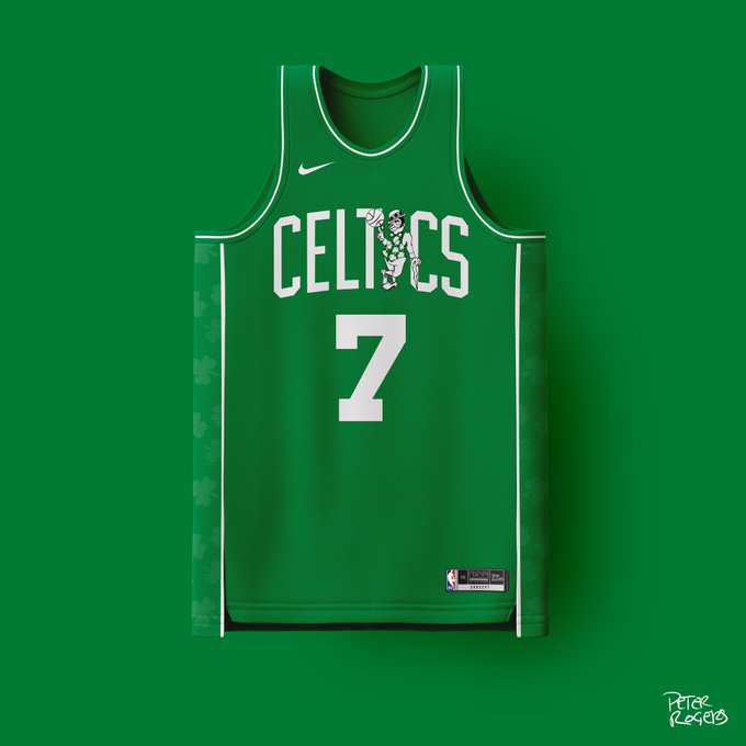 Highlighting the Alternate Celtics Jerseys Designed by @petemrogers –  CreativeEqual