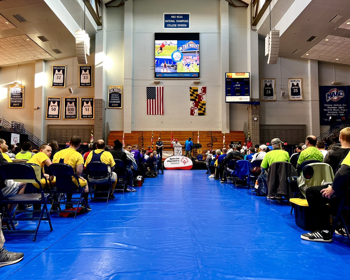 SpOlympicsMD's tweet photo. We are excited to be at @MSMU today for the annual #FallSportsFest on the Mount and at Fort Ritchie to watch our athletes shine in 5 different sports! https://t.co/v0wsiysQcw