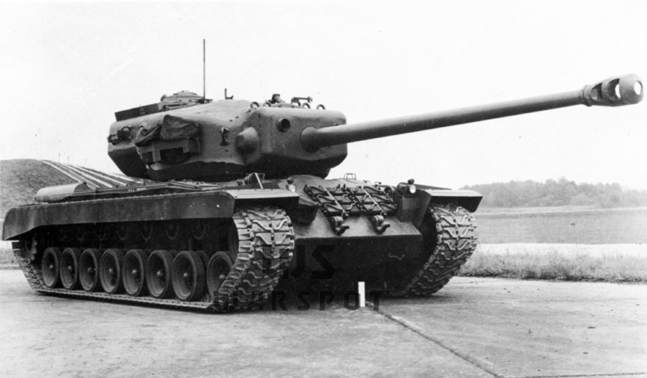 Tank_Archives's tweet photo. The sixth Heavy Tank T29 prototype arrived at the Aberdeen Proving Grounds #OTD in 1947. Eight prototypes were finished in total. Since they came far too late to take part in any fighting, these tanks were used to test new transmissions and guns. #tanks #history #ColdWar https://t.co/YU44tQeCGM