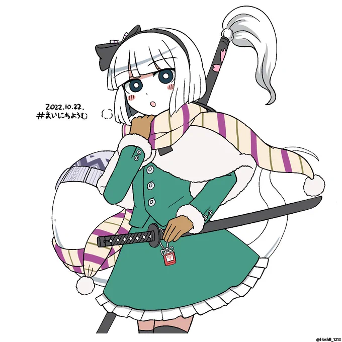 まいにちようむ#295披露会の来賓妖夢ちゃん#魂魄妖夢 #東方Project #東方ロストワード 