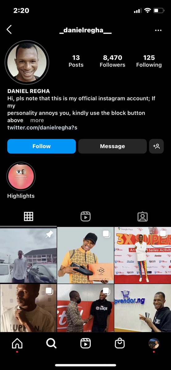dexstar___'s tweet photo. @DanielRegha Someone is out there using your profile to scam others !! https://t.co/Jr8tRxLlZr