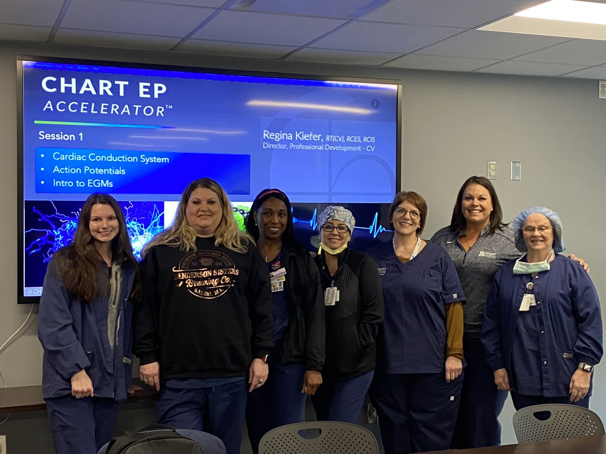 ChartAcademy's tweet photo. Congrats, @CHRISTUSHealth EP Team on launching the @ChartAcademy CHART PLUSโข+ and EP Accelerator programs!
#Team #VivaEP #EPeeps #celebratethewins #NewLaunch #joinCHART #LearnEP
To bring CHART to your lab:
info@charthealthcareacademy.com https://t.co/GoaKQtpklK