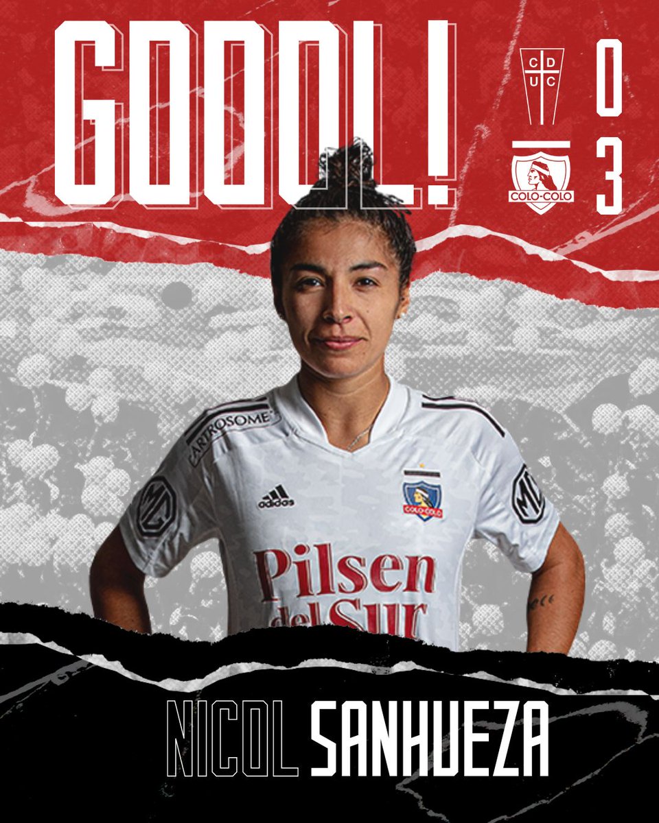 CSDColoColo's tweet photo. 21' ⏰ GOOOOOOOOOOL DE COLO-COLO

Tras pase de Leyton, Sanhueza queda frente al arco y marca el tercero para las albas 🔥🔥🔥

UC ⚪🔵 0 - 3 CC ⚪⚫ 

#VamosLasAlbas #VamosColoColo https://t.co/We4kM1Bgdc
