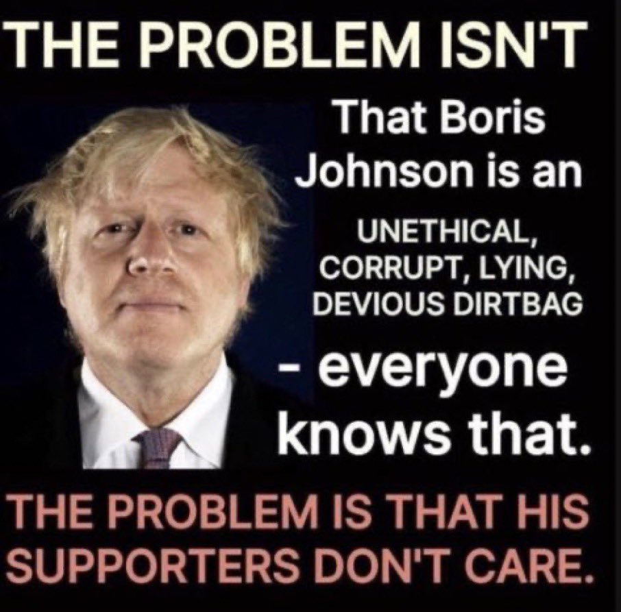 EquusAsinus2's tweet photo. @Ben_Everitt @BorisJohnson Why? The man caused chaos, he divided the country, he's  under investigation,  he lied to the Queen, he lied to the Nation, he goes on holiday and ignores his constituents,  and won a General Election because it was a vote against Corbyn! https://t.co/J84KNKRtIS