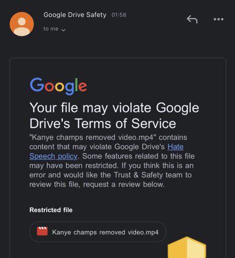 shoe0nhead's tweet photo. this is why you use a real external hard drive and not GOOGLE DRIVE, this is insane. https://t.co/FdtM5Xsy9j