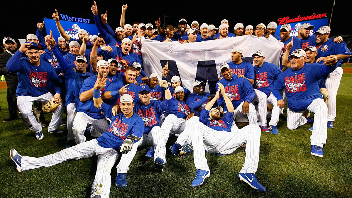 CubsZone's tweet photo. 6 years ago today, the Cubs were headed to the World Series 🙌🏼 https://t.co/YXddgq6NvK