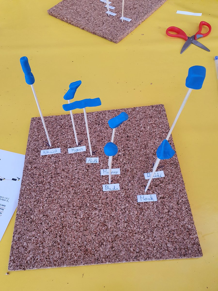 LudilabOh's tweet photo. Très jolie maquette de la Grande Ourse réalisée par Colin 🌟 au @QuaiDesSavoirs pendant le festival #LSQ2022. https://t.co/I22DhHy4Fa